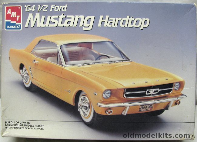 AMT 1/16 1964 1/2 Ford Mustang Hardtop, 6722 plastic model kit